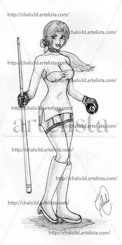 La chica del billar