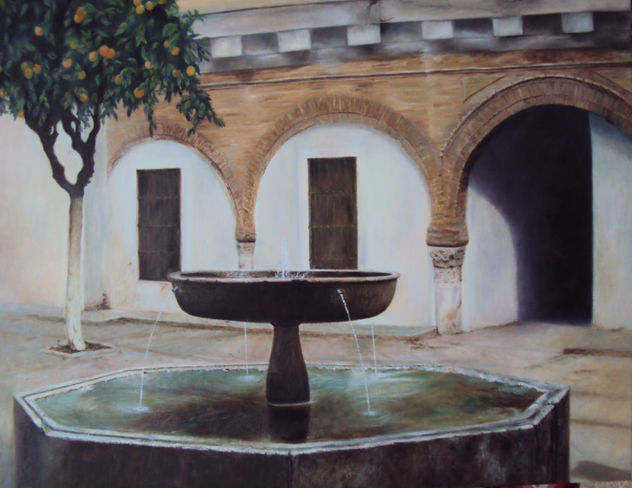 Patio de la Iglesia del Salvador