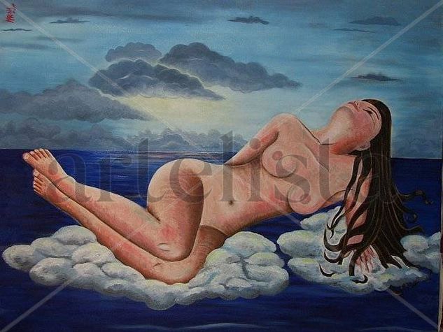 sueño Oil Canvas Nude Paintings