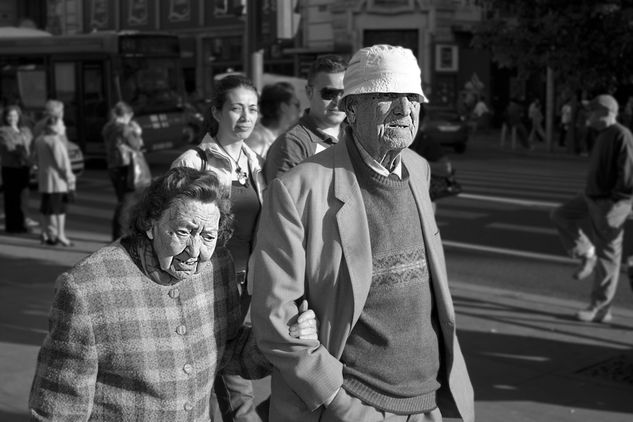 pareja mayor Photojournalism and Documentary Black and White (Digital)