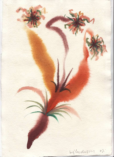 09 Watercolour Paper Floral Painting