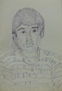 Estudio para Retrato de niño