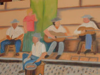 Musicos bocetados
