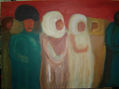 Africanos. 50x70cm. Acrilico s. tela. 600€