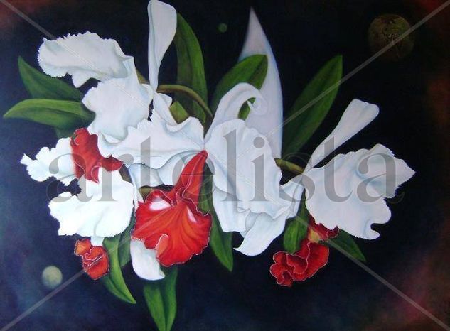 De la serie Orquídeas Oil Canvas Landscaping