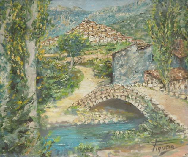 Montsec Oil Canvas Landscaping