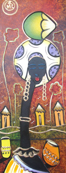 Marchanta Africana Oil Canvas Landscaping