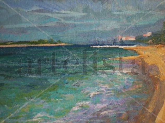 Huelva Oil Canvas Marine Painting