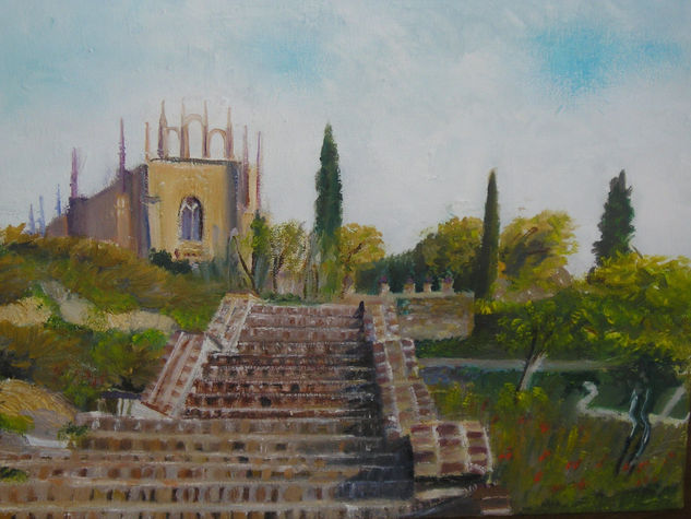 Iglesia de san juan de los Reyes Oil Canvas Landscaping