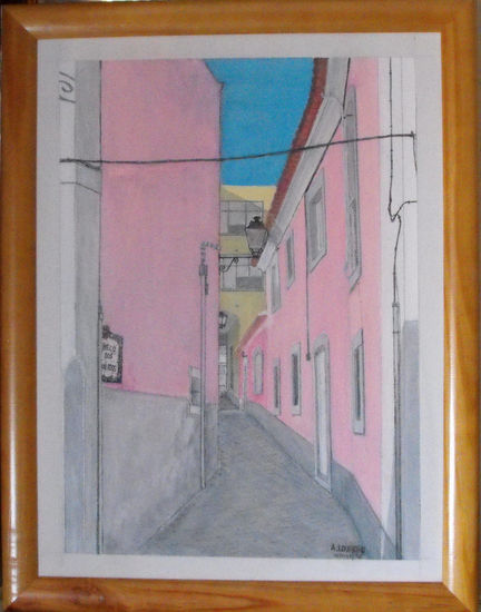 BECO DOS INVÁLIDOS - CASCAIS Acrylic Canvas Landscaping