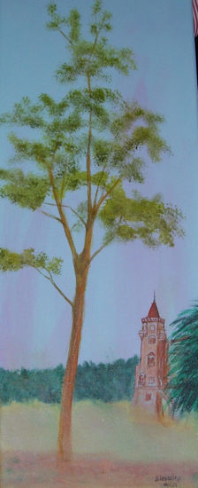 TORRE DO MUSEU Acrylic Canvas Landscaping