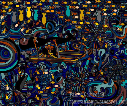 "Storm on Lake Rapel"