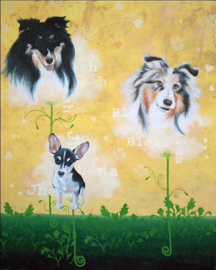 sin titulo Oil Canvas Animals