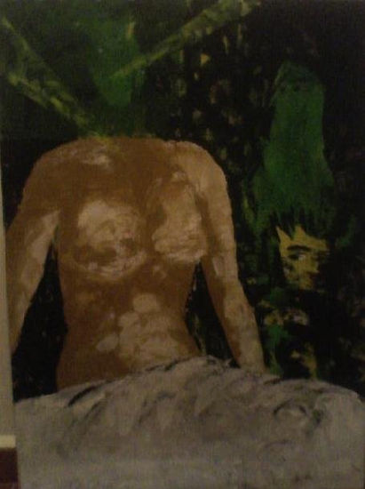 En silencio Oil Canvas Nude Paintings