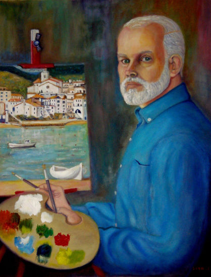 Autoretrato Óleo Lienzo Retrato