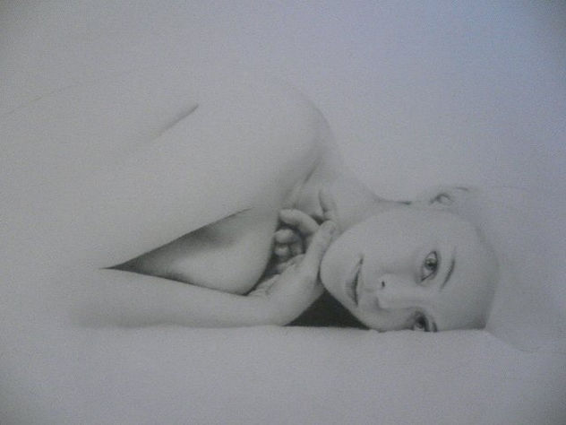 mujeres en la cama (detalle)