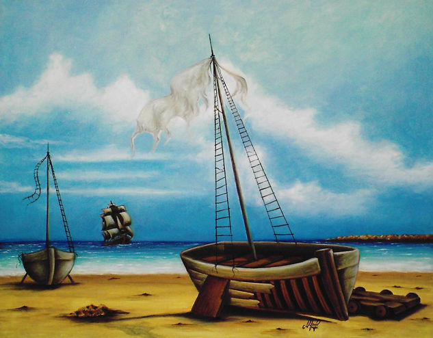 MARIANA Óleo Lienzo Paisaje