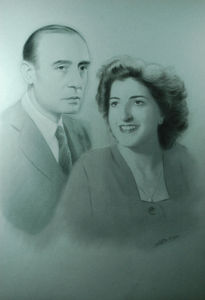 Dibujo pareja