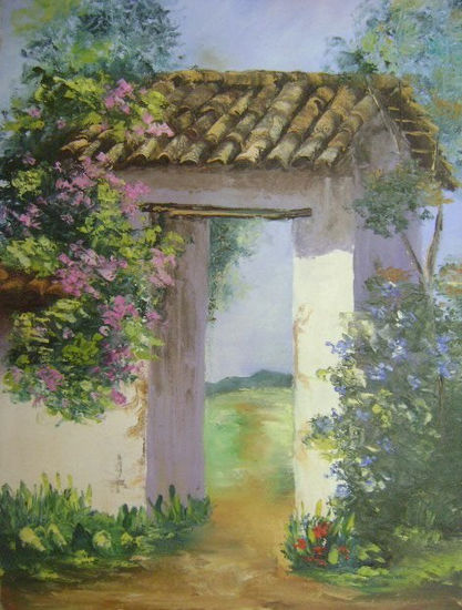 Portal Colombiano Oil Canvas Landscaping