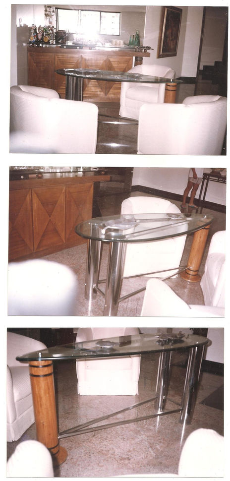 Mesa apoio para bar