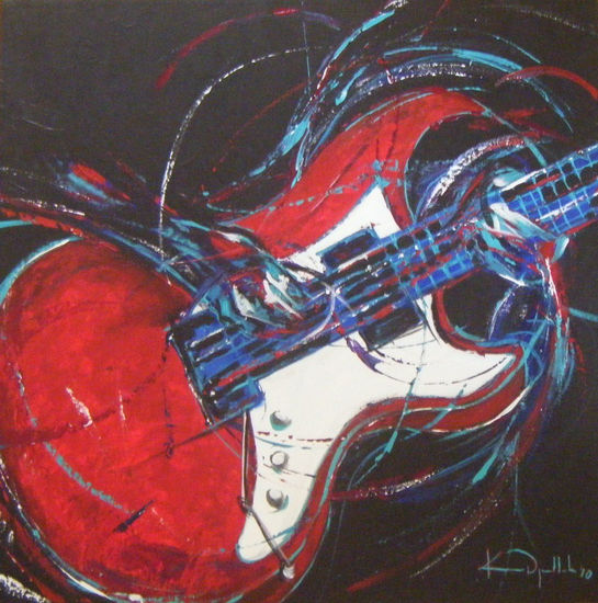 LET´S ROCK Acrylic Canvas Others