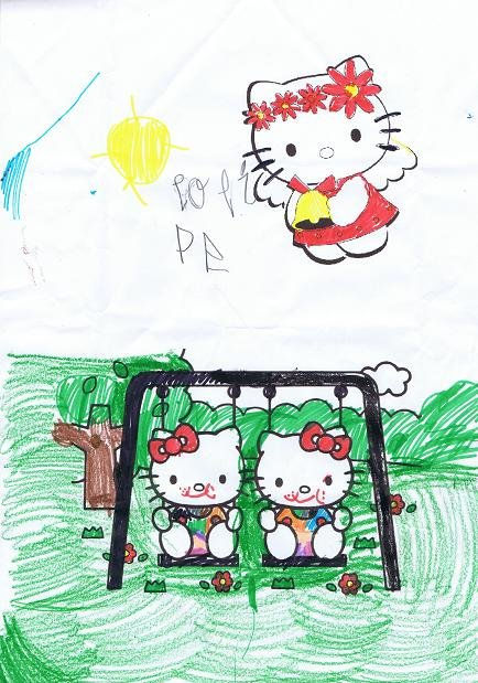 hello kitty coloreada 3