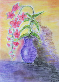 Orquídeas rojas