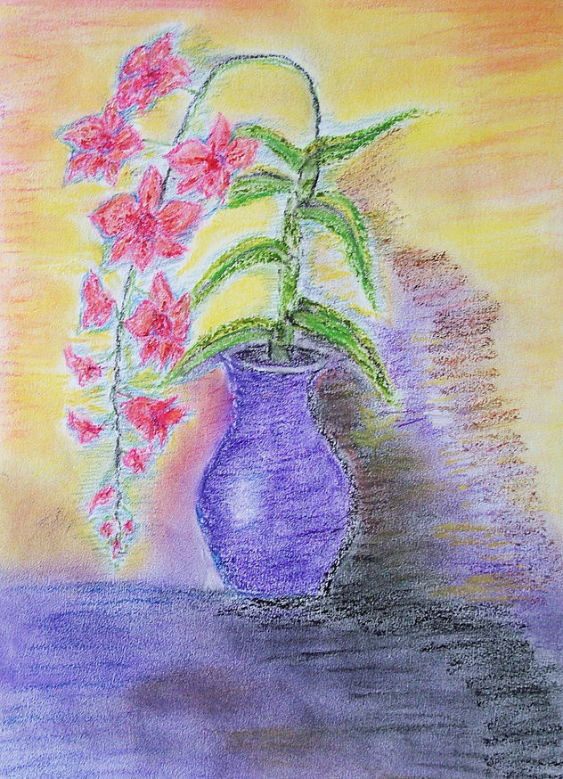 Orquídeas rojas