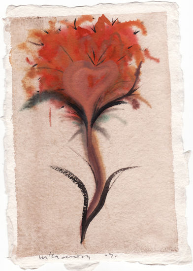 04 Watercolour Paper Floral Painting