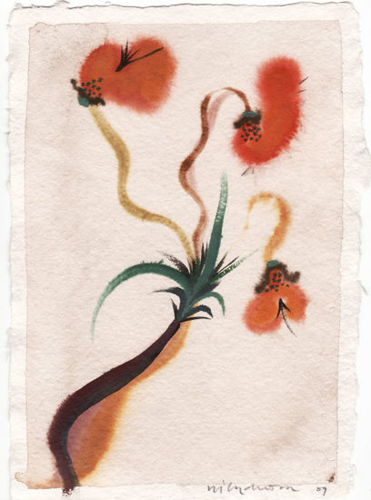 06 Watercolour Paper Floral Painting