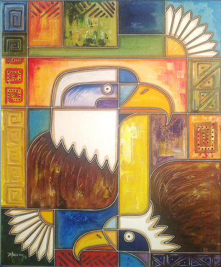 Destellos del mito III Oil Canvas Animals