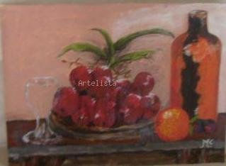 CIRUELAS Acrylic Paper Still Life Paintings