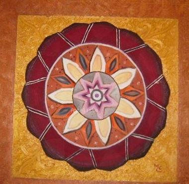 MANDALA Oil Canvas Landscaping