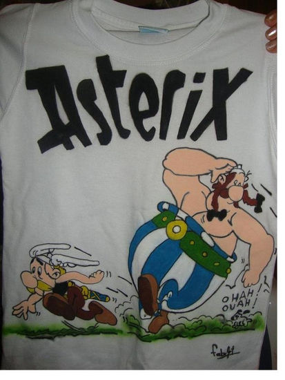 Asterix Acrílico Lienzo Otros