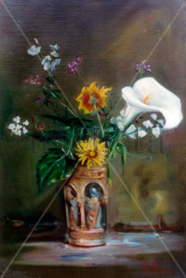 Bodegón de flores/Natureza morta de flores/Still life of flowers