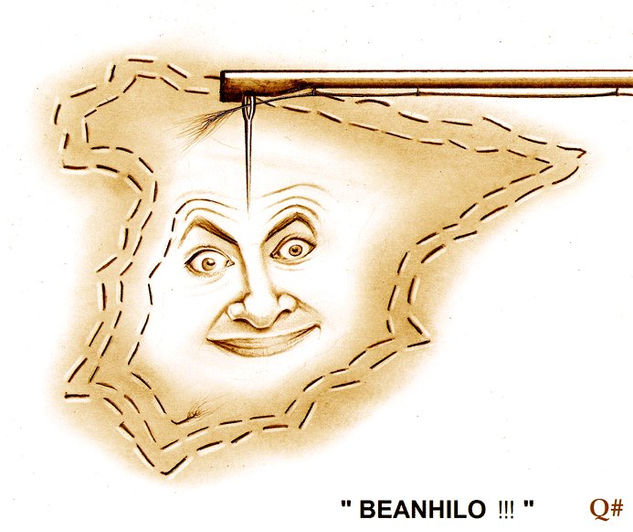 " PARCHE SOBRE PARCHE, EL BEANHILO DE VIDA CEDE DE MUERTE " - © Q#2010 