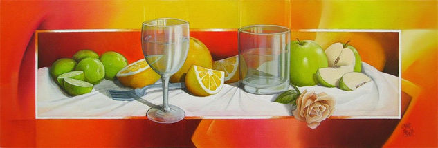 BODEGON 2006-03 Oil Canvas Still Life Paintings