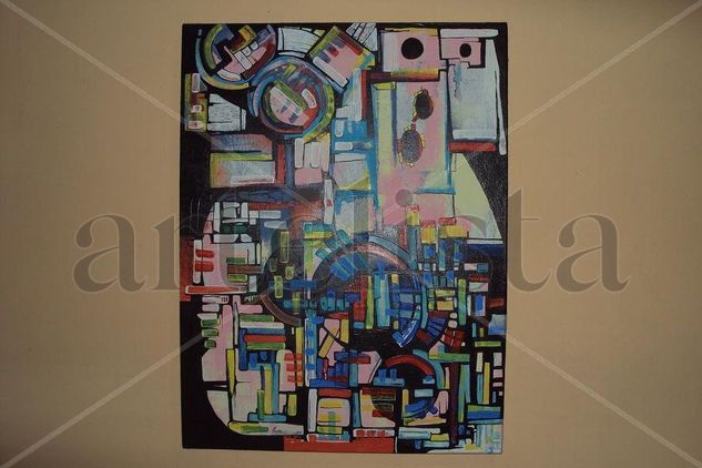 Guitarra Acrylic Canvas Others