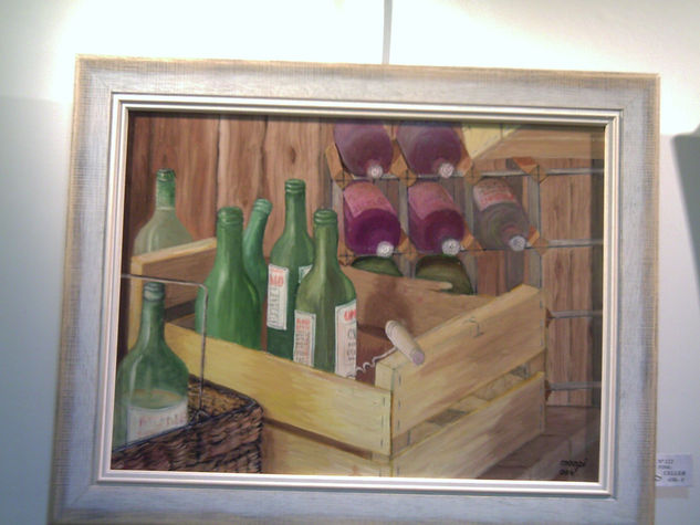 EL  CELLER Oil Canvas Landscaping