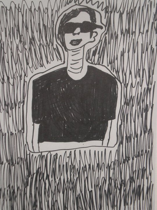 hombre con gafas