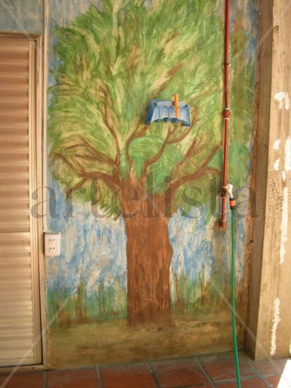 ÁRBOL GIGANTE Others Canvas Landscaping