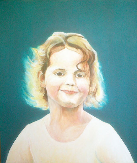 Olivia Acrílico Lienzo Retrato