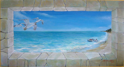 gaviotas en Holvox