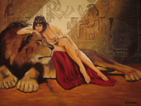 león y Cleopatra