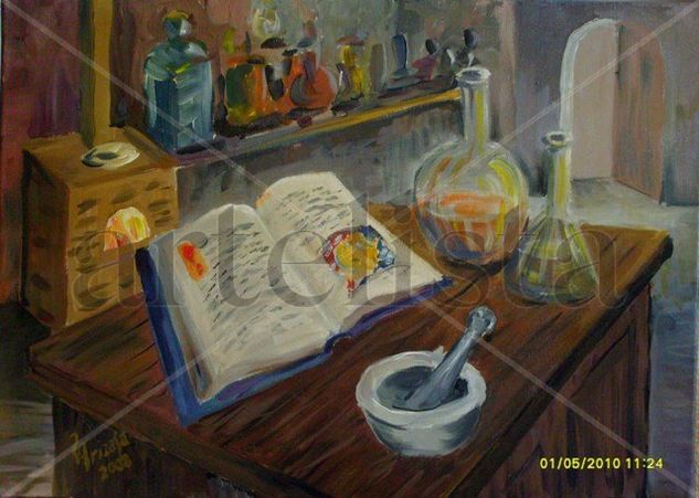 Al Kemia Acrylic Canvas Still Life Paintings