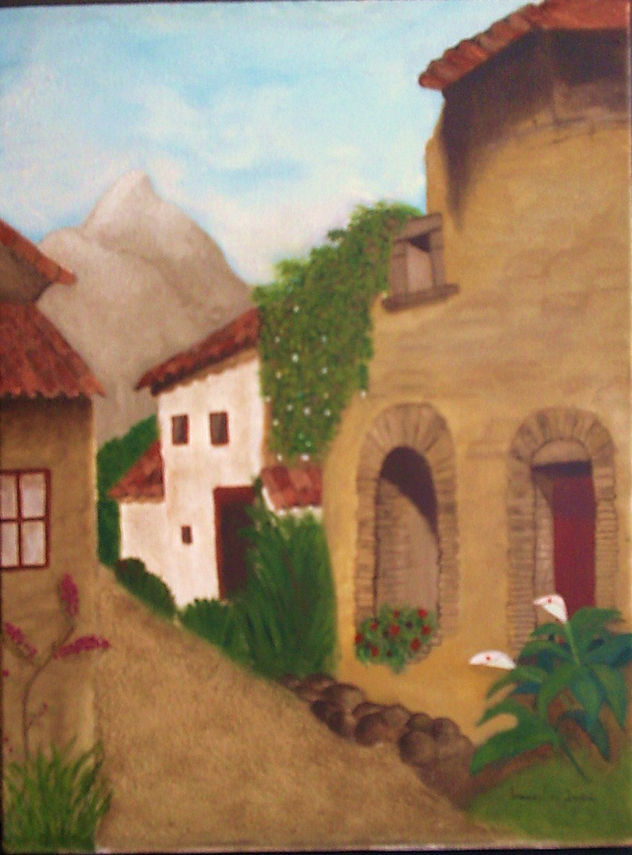 ALDEA EN LA MONTAÑA