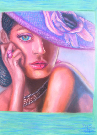 ELEGANCIA Pastel Paper Portrait