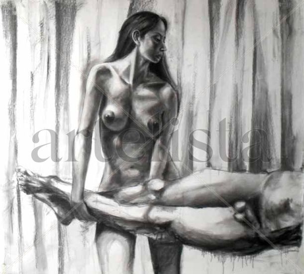 sin titulo. Charcoal