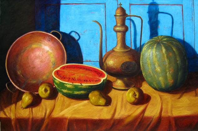 Composicion de color Oil Canvas Still Life Paintings