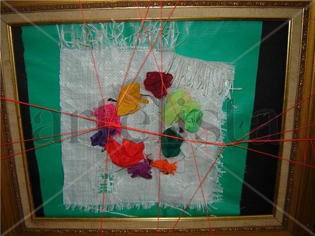 serie: flores al aire
